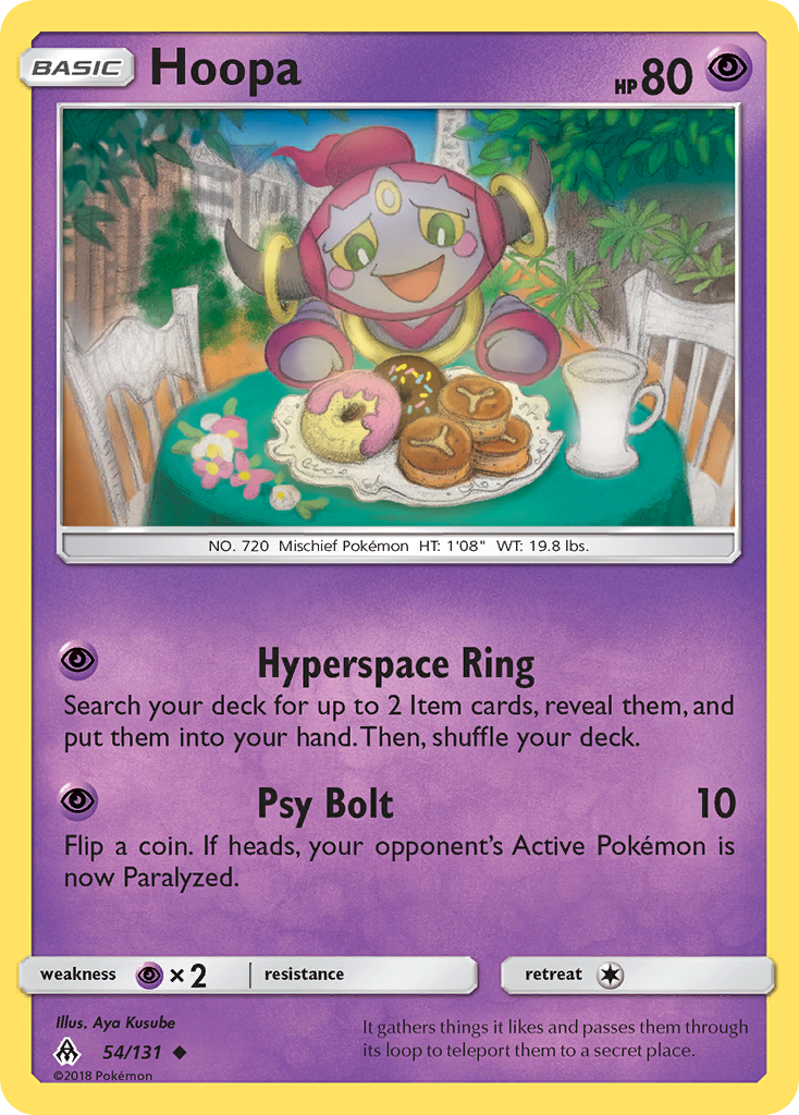Hoopa (54/131) [Sun & Moon: Forbidden Light] | Good Games Morley