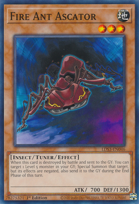Fire Ant Ascator [LDS3-EN046] Common | Good Games Morley
