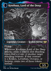 Runo Stromkirk // Krothuss, Lord of the Deep (Showcase Eternal Night) [Innistrad: Crimson Vow] | Good Games Morley