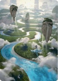 Clearwater Pathway Art Card [Zendikar Rising Art Series] | Good Games Morley