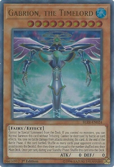Gabrion, the Timelord [BLRR-EN024] Ultra Rare | Good Games Morley