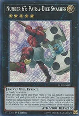 Number 67: Pair-a-Dice Smasher [BLRR-EN031] Secret Rare | Good Games Morley