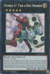 Number 67: Pair-a-Dice Smasher [BLRR-EN031] Secret Rare | Good Games Morley