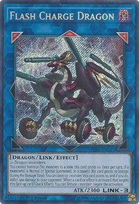 Flash Charge Dragon [BLRR-EN045] Secret Rare | Good Games Morley