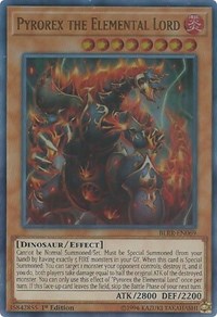 Pyrorex the Elemental Lord [BLRR-EN069] Ultra Rare | Good Games Morley