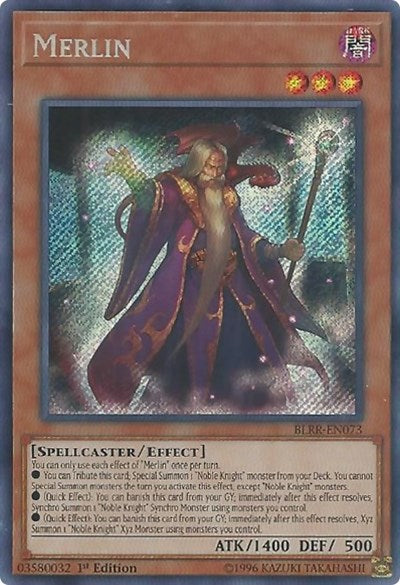 Merlin [BLRR-EN073] Secret Rare | Good Games Morley
