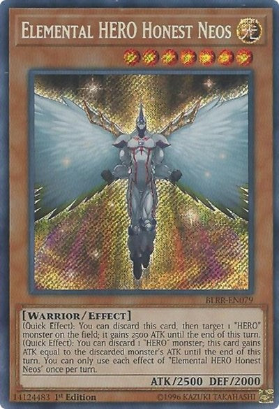 Elemental HERO Honest Neos [BLRR-EN079] Secret Rare | Good Games Morley