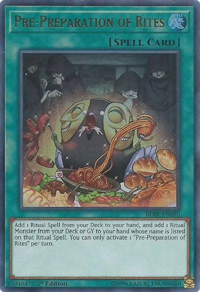 Pre-Preparation of Rites [BLRR-EN090] Ultra Rare | Good Games Morley