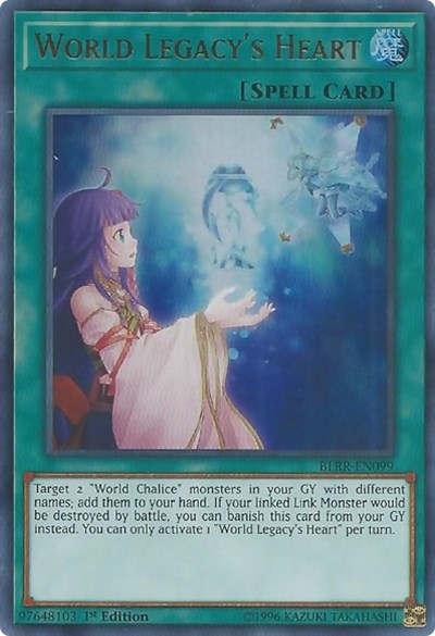 World Legacy's Heart [BLRR-EN099] Ultra Rare | Good Games Morley