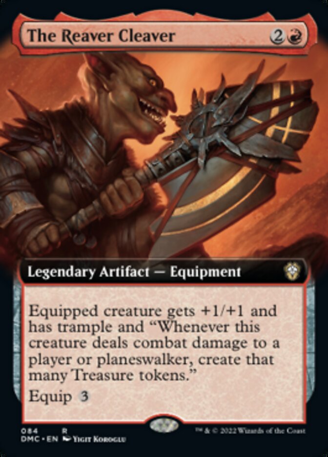 The Reaver Cleaver (Extended Art) [Dominaria United Commander] | Good Games Morley