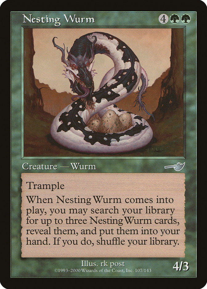 Nesting Wurm [Nemesis] | Good Games Morley
