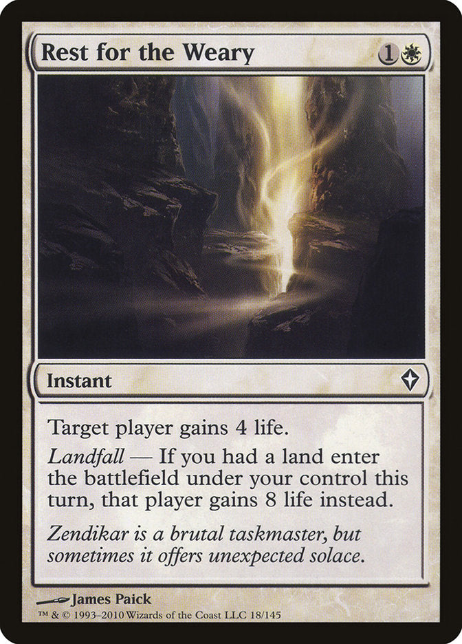 Rest for the Weary [Worldwake] | Good Games Morley