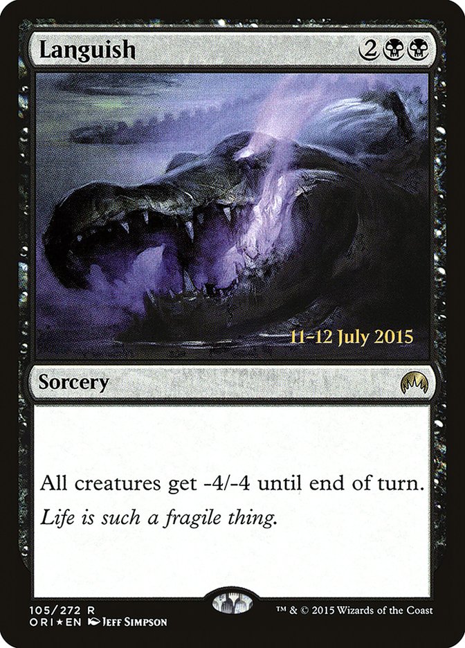 Languish [Magic Origins Prerelease Promos] | Good Games Morley