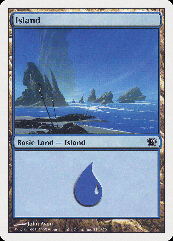 Island (336) [Ninth Edition] | Good Games Morley