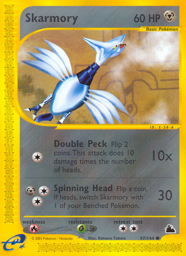 Skarmory (97/144) [Skyridge] | Good Games Morley