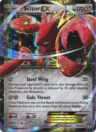Scizor EX (76/122) (Jumbo Card) [XY: BREAKpoint] | Good Games Morley