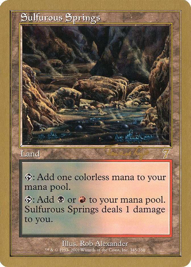 Sulfurous Springs (Tom van de Logt) [World Championship Decks 2001] | Good Games Morley