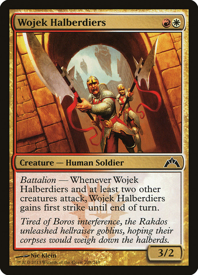 Wojek Halberdiers [Gatecrash] | Good Games Morley