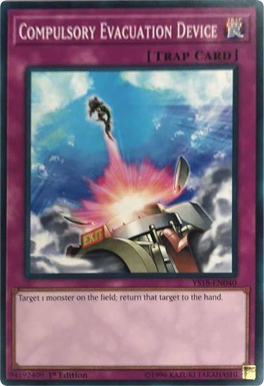 Compulsory Evacuation Device [YS18-EN040] Common | Good Games Morley