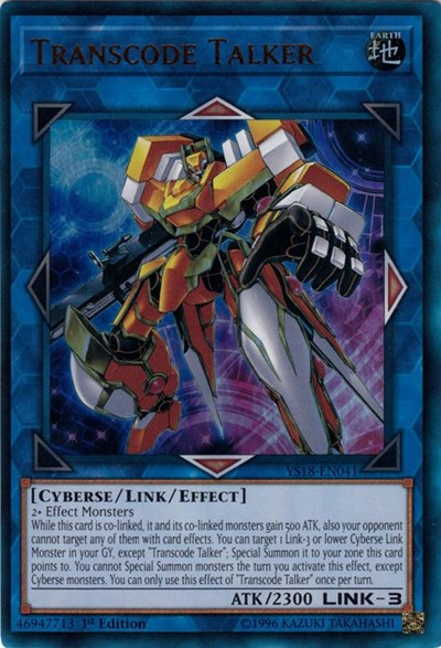 Transcode Talker [YS18-EN041] Ultra Rare | Good Games Morley
