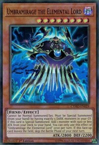 Umbramirage the Elemental Lord [CYHO-EN019] Super Rare | Good Games Morley