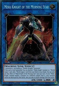 Mekk-Knight of the Morning Star [CYHO-EN045] Secret Rare | Good Games Morley