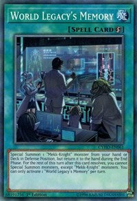 World Legacy's Memory [CYHO-EN061] Common | Good Games Morley