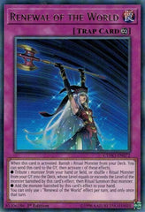 Renewal of the World [CYHO-EN072] Rare | Good Games Morley
