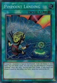 Pinpoint Landing [CYHO-EN081] Secret Rare | Good Games Morley