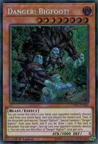 Danger! Bigfoot! [CYHO-EN082] Secret Rare | Good Games Morley