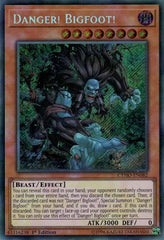 Danger! Bigfoot! [CYHO-EN082] Secret Rare | Good Games Morley