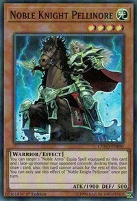Noble Knight Pellinore [CYHO-EN090] Super Rare | Good Games Morley