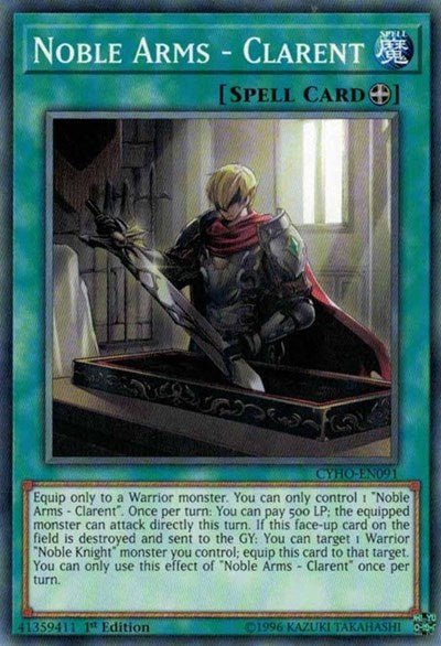 Noble Arms - Clarent [CYHO-EN091] Common | Good Games Morley