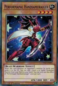 Performapal Handsamuraiger [CYHO-EN093] Common | Good Games Morley