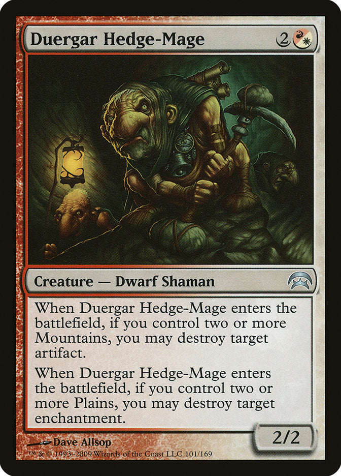 Duergar Hedge-Mage [Planechase] | Good Games Morley