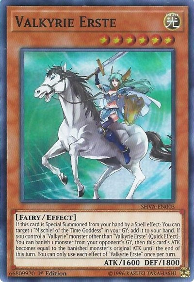 Valkyrie Erste [SHVA-EN003] Super Rare | Good Games Morley