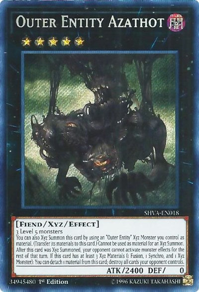 Outer Entity Azathot [SHVA-EN018] Secret Rare | Good Games Morley
