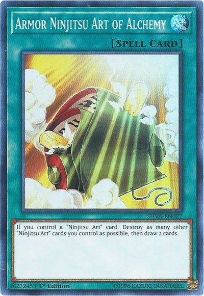 Armor Ninjitsu Art of Alchemy [SHVA-EN027] Super Rare | Good Games Morley