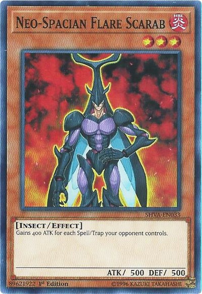 Neo-Spacian Flare Scarab [SHVA-EN033] Super Rare | Good Games Morley