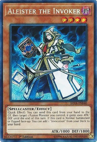 Aleister the Invoker [SHVA-EN040] Secret Rare | Good Games Morley
