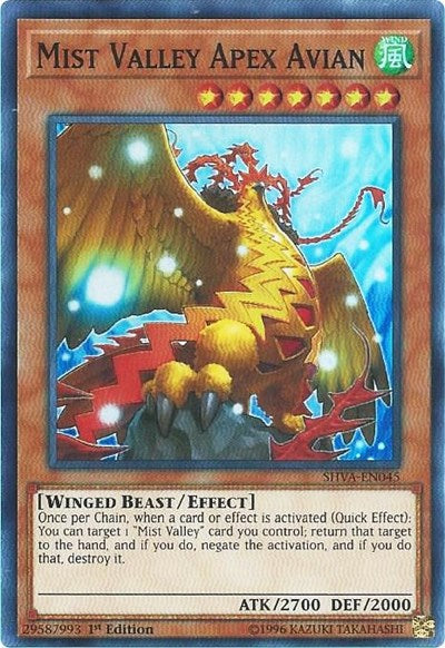 Mist Valley Apex Avian [SHVA-EN045] Super Rare | Good Games Morley