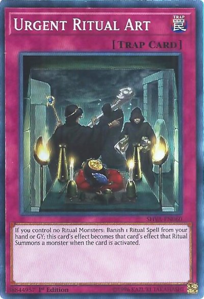 Urgent Ritual Art [SHVA-EN060] Super Rare | Good Games Morley
