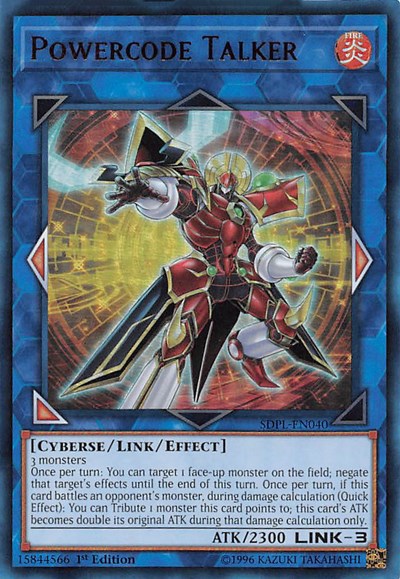 Powercode Talker [SDPL-EN040] Ultra Rare | Good Games Morley