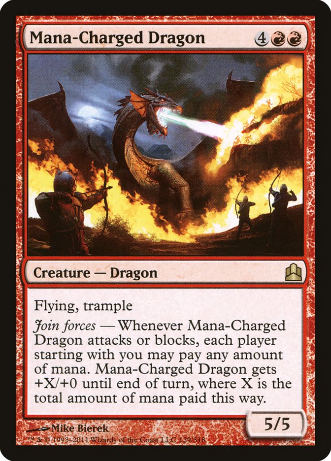 Mana-Charged Dragon [Commander 2011] | Good Games Morley