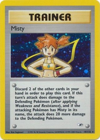 Misty (18/132) [Gym Heroes Unlimited] | Good Games Morley