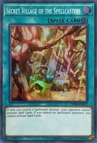 Secret Village of the Spellcasters [OP08-EN011] Super Rare | Good Games Morley