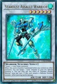 Stardust Assault Warrior [CT15-EN008] Ultra Rare | Good Games Morley