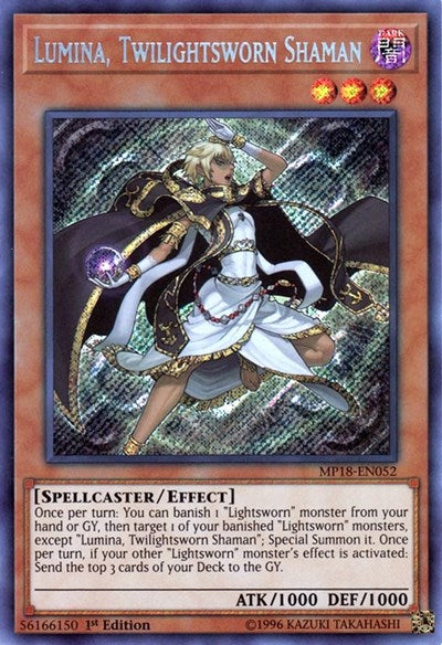 Lumina, Twilightsworn Shaman [MP18-EN052] Secret Rare | Good Games Morley