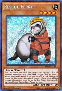 Rescue Ferret [MP18-EN054] Secret Rare | Good Games Morley