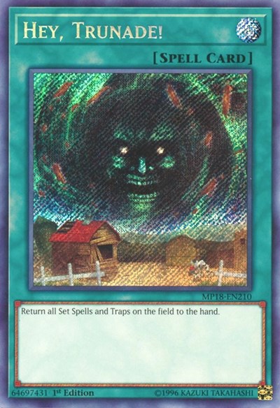 Hey, Trunade! [MP18-EN210] Secret Rare | Good Games Morley